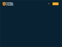 Tablet Screenshot of fotbalfulnek.cz